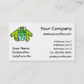 Globe Jacket Visitenkarte (Vorderseite)