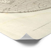 Globe-Karte Poster (Ecke)