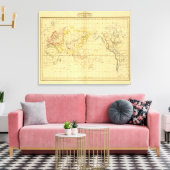 Globe Leinwanddruck (Insitu (Wohnzimmer))