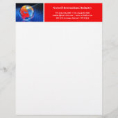 Globe Letterhead Briefbogen (Vorderseite)