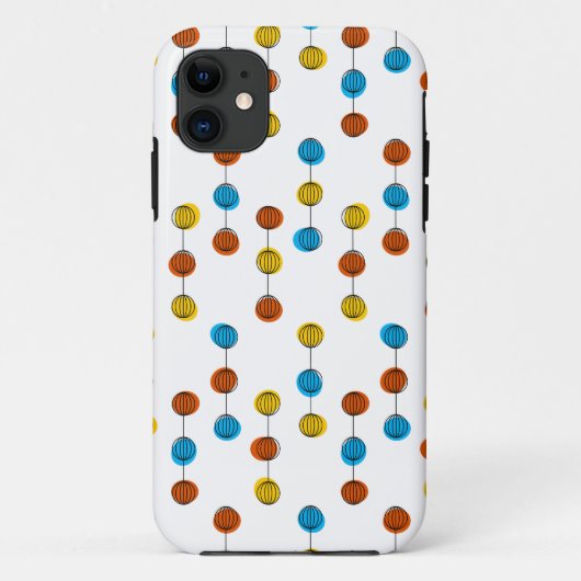 Globe Lines iPhone Case (Rückseite)