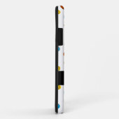 Globe Lines 'Name' iPhone Case (Hinten/Rechts)