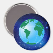 GLOBE MAGNET (Vorderseite/Rückseite)