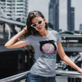 Globe mit Sternen T-Shirt