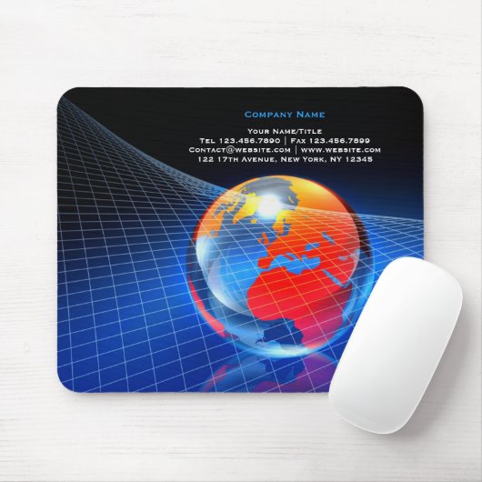Globe Mousepad (Mit Mouse)