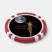 Globe nicht flach pokerchips (Einzeln)