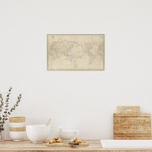 Globe Poster (Küche)