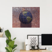 Globe Poster (Heimbüro)