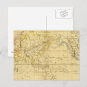 Globe Postkarte (Vorne/Hinten)