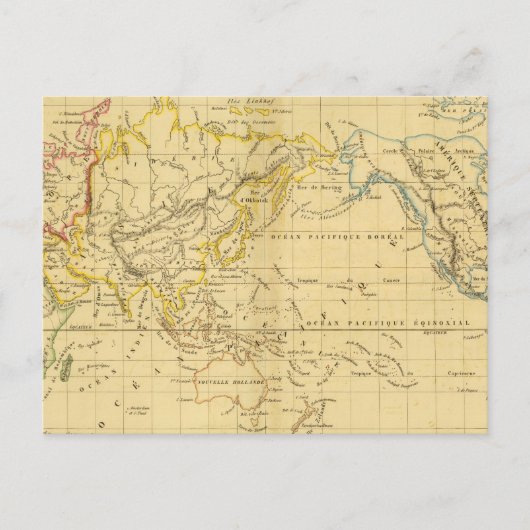 Globe Postkarte (Vorderseite)