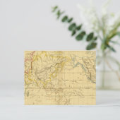 Globe Postkarte (Stehend Vorderseite)