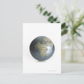 Globe Postkarte (Stehend Vorderseite)