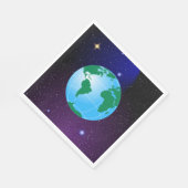 GLOBE SERVIETTE (Ecke)