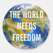 Globe Sticker (Vorderseite)