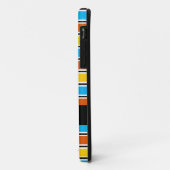 Globe Stripe Classic "Name" iPhone Gehäuse Case-Mate iPhone Hülle (Hinten/Links)