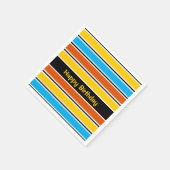 Globe Stripe Classic Serviette (Ecke)