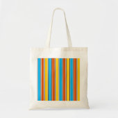 Globe Stripe Classic Tote Tasche (Vorne)