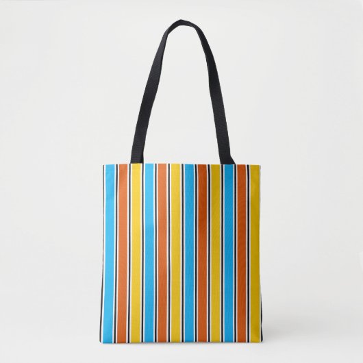 Globe Stripe Classic überall auf der Tasche gelb h (Vorderseite)