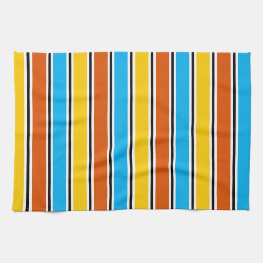 Globe Stripe Klassisches Küchentuch (Horizontal)