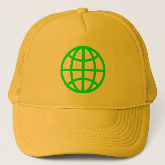 Globe-Symbol - grün Truckerkappe