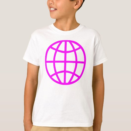 Globe-Symbol T-Shirt (Vorderseite)