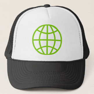 Globe-Symbol Truckerkappe