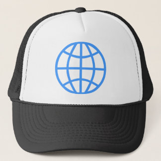 Globe-Symbol Truckerkappe