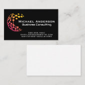 Globe-Tech-Logo Visitenkarte (Vorne/Hinten)