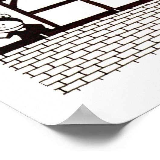 Globe Theater Poster (Ecke)