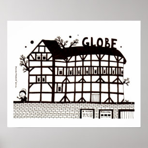 Globe Theater Poster