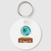 Globe Travel Schlüsselanhänger (Vorderseite)