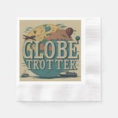 Globe Trotter Serviette (Vorderseite)