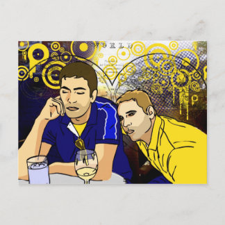 GLOBE TROTTERS POSTKARTE