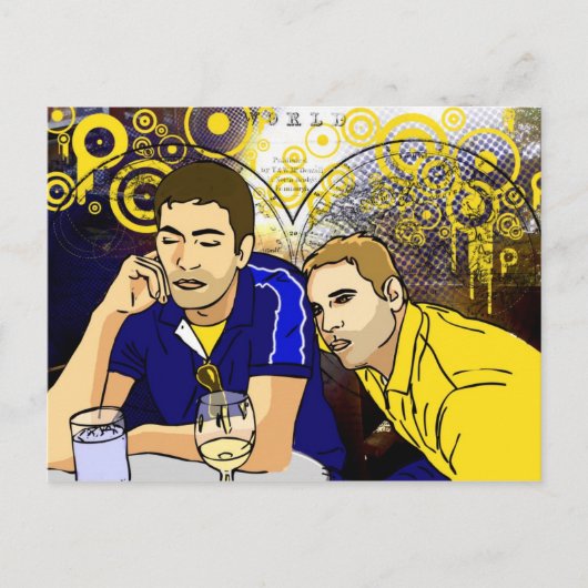 GLOBE TROTTERS POSTKARTE (Vorderseite)