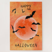 Globe und Fledermäuse Puzzle (Vertikal)