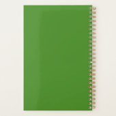 Globe w Cute Sparrow Playing Soccer | Personalize Planer (Rückseite)