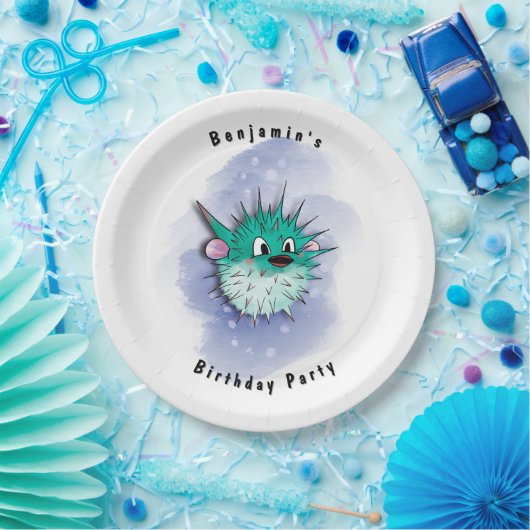 Globefish Party Pappteller (Party)