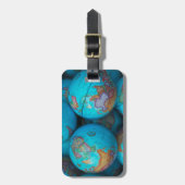 Globes Gepäckanhänger (Vorderseite vertikal)