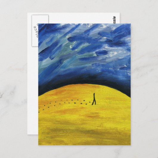 Globetrotter Postkarte (Vorne/Hinten)