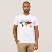 Globetrotter-Shirt T-Shirt (Vorne ganz)