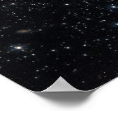 Globular Cluster M72 Stars Space Poster (Ecke)
