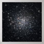 Globular Cluster M72 Stars Space Poster (Vorne)