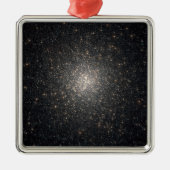 Globular Cluster NGC 2808 Silbernes Ornament (Vorne)