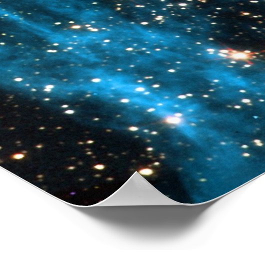 Globulärer Cluster NGC 1850 Poster (Ecke)