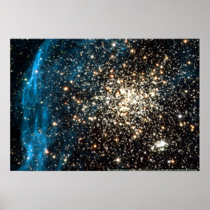 Globulärer Cluster NGC 1850 Poster