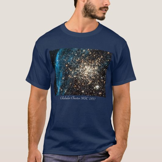 Globulärer Cluster NGC 1850 T-Shirt (Vorderseite)