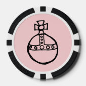 Globus Crucigar Pokerchips (Vorderseite)