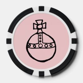 Globus Crucigar Pokerchips