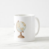Globus Welt Reisender Kaffeetasse (VorderseiteRechts)