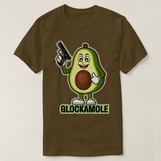 Glockamole T-Shirt (Design vorne)